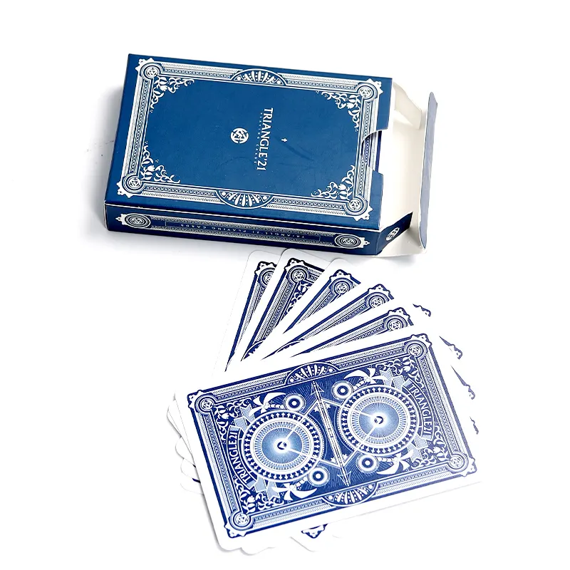 Покерные карты профессиональная Настройка ПВХ игральные карты Хорошая гибкость ПВХ покерные карты