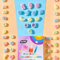 Bonbons Rétro en Gros Personnalisés 340g Série Lait, Saveurs Crémeuses Banane Fraise Melon, Snacks de Fête en Vrac, Qualité Alimentaire