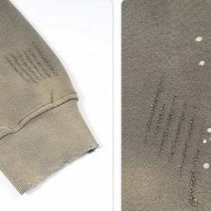 Wholesale Custom High Quality Streetwear Manufacturer Distressed Puff Print <b>Thick</b> <b>Fleece</b> Sport Pullover Oversized Vintage Hoodie - Product Image 6