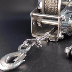Treuil manuel en acier inoxydable / Treuils à main autobloquants en acier inoxydable pour bateau - Product Image 5