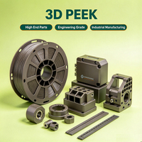 Filamen PEEK 3D Pabrik HAOXI dengan Stabilitas Dimensi Tinggi untuk Bagian Perakitan Presisi Cetak 3D