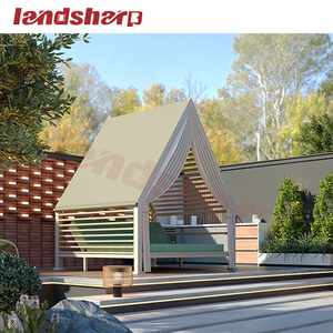 Tumbona de Playa Moderna y Duradera con Marco de Aluminio y Cojines para Uso en Piscina y Exteriores de Villas - Product Image 2