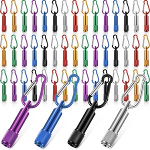 Regalo promocional llavero luz logotipo personalizado Mini LED llavero Zoom pequeña linterna LED portátil con mosquetón - Product Image 1