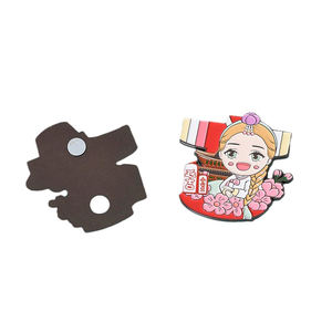 Children's Promotion: Adorable Metal Refrigerator Magnets Enamel Refrigerator Magnets Customizable Logo Refrigerator Magnets - Product Image 5