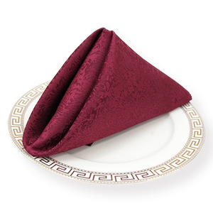 Serviettes de table en tissu lavables en polyester, accessoires élégants pour tables avec paillettes pour mariages, fêtes, événements, banquets - Product Image 6