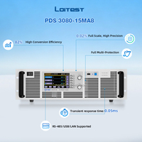 Fuente de Alimentación CC Loitest de 8 Canales de Salida Independientes Aislados, 80V 15A 200W, Baja Ondulación Variable para Pruebas de Inversores Solares