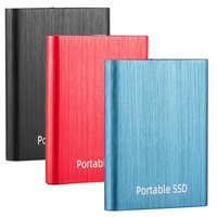Disque dur externe portable mini en métal haute vitesse de 1 To à 16 To, nouveau SSD externe pour ordinateur portable, style brossé, pour le commerce international transfrontalier