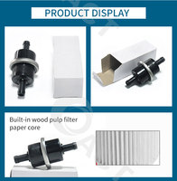 Kit Konversi Gas ACT Filter Gas 12mm*12mm Filter LPG/CNG untuk Kit Konversi Autogas Suku Cadang Kendaraan
