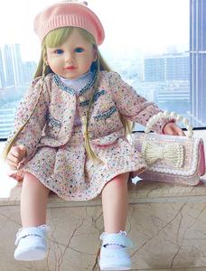 Jouet pour enfants vivant réaliste corps en Silicone bébé 60Cm vinyle souple réaliste nouveau-né poupées Reborn pour garçon filles - Product Image 4