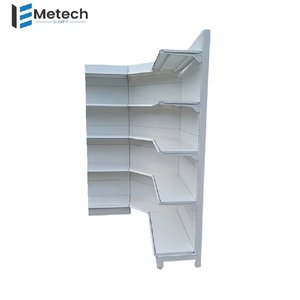 Kệ siêu thị-kệ lưu trữ kim loại nặng một mặt cấu hình hiển thị đứng cửa hàng kết hợp kệ - Product Image 4