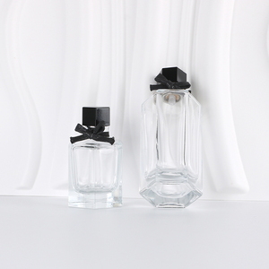 Envase de Perfume Personalizado de Vidrio Transparente, Botella de Spray con Tapa de Rosca - Product Image 2