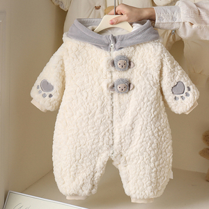Polyester Material Baby Animal Romper Kids Onesie Sheep Outfit <strong>for</strong> <strong>Toddlers</strong> Boys Girls <strong>Snowsuit</strong> - Product Image 3