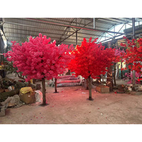 Pohon Sakura Buatan Skala Besar, Pohon Harapan, Dekorasi Lanskap, Pohon Buatan, Pohon Sakura Fiberglass