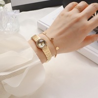 Montre vintage de luxe pour femme, cadran carré en quartz Fritillary, bracelet en acier inoxydable, mouvement Miyota 18 mm, aiguilles, verre Hardlex, résistante à l'eau