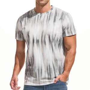 Urban Explorer Camiseta de punto de algodón pesado personalizable Diseño de bricolaje con logotipo vintage desgastado - Product Image 5