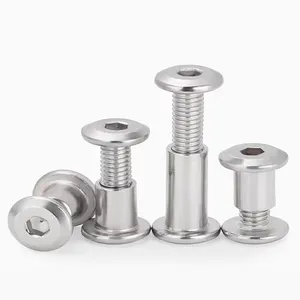 Stainless Steel Locking Screw With Chamfered Inner Hexagon Socket Connection Clamp Plate Docking Bolt