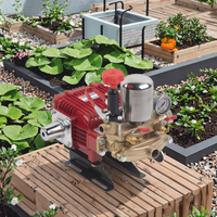 Pulvérisateur à pompe à piston à 3 pistons haute pression 20-50 kgf/cm2 avec moteur 1-3 CV pour l'application de pesticides agricoles