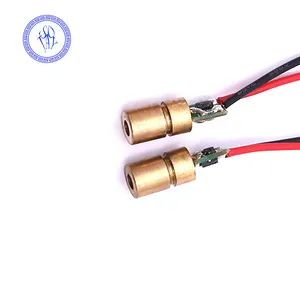 High Quality 3-5v 5mw 650nm Red Mini Dot Adjustable Laser Module for Collimator Sight