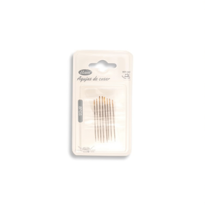 Aghi da cucito Ilan, 8 pezzi, con occhiello dorato, per cucito a mano - Product Image 2