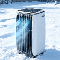 Climatiseur portable 14000 BTU 3-en-1 : refroidissement, chauffage, déshumidificateur, haute efficacité classe A++, écologique R290, usage domestique