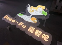 Lettres lumineuses en PVC personnalisées en acrylique cristal 3D avec éclairage LED néon pour la publicité, la décoration murale, la maison, le bureau, les parcs, les voitures, les bars