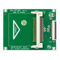 Adaptor Pc 1.8 "kartu Flash Cf ke Kombo adaptor Zif/Ce 1.8 inci untuk Ipod 5g 6g Hdd dengan 2 kabel