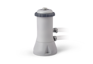 NUEVO INTEX 26742 15ft X 48in Greywood Marco de acero al aire libre sobre el suelo Juego de <span class=keywords><strong>piscina</strong></span> con cubierta Bomba de escalera - Product Image 4