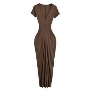 sachin and babi light blue dress 25-26 Cleopatra & greek style maxi dress with gold accents Women's goddess  costume main image 0