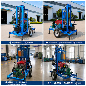Macchina Perforatrice per Pozzi d'Acqua da 150 m su Rimorchio, Trivella Idraulica Diesel per Pozzi d'Acqua per Irrigazione Agric - Product Image 5