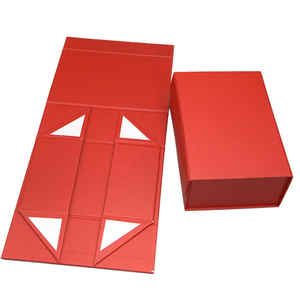 Boîte de produit pliable en carton <span class=keywords><strong>noir</strong></span> mat avec logo personnalisé, emballage magnétique, boîte cadeau rigide XL pour chaussures, baskets, bottes - Product Image 2