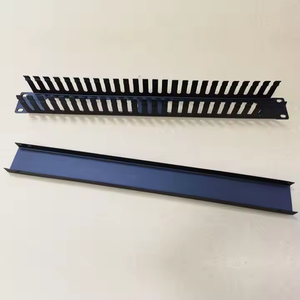 19 pollici 1U gestione orizzontale cavo Rack Mount Manager 25 Slot Patchbox cavo vassoio Server Rack blocchi terminali - Product Image 4