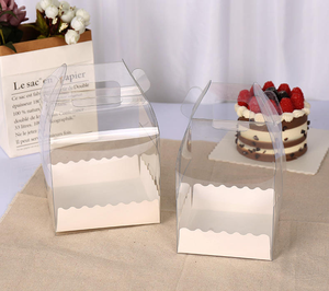Cajas para Pasteles y Postres Personalizadas al por Mayor con Asa, Herramientas para Pasteles de Cumpleaños, Herramientas de Repostería - Product Image 3