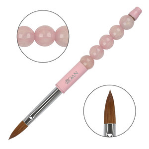 <span class=keywords><strong>Pinceau</strong></span> acrylique en métal <span class=keywords><strong>Kolinsky</strong></span> pinceaux <span class=keywords><strong>aquarelle</strong></span> <span class=keywords><strong>Kolinsky</strong></span> Sable rose de haute qualité Nouvelle arrivée - Product Image 1