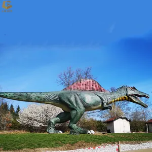CCAD74遊園地人工恐竜モデルアニマトロニックジュラ紀スピノサウルス