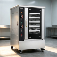 Machine à faire levage du pain électrique commerciale à 6 plateaux, appareil de levage vertical, mini-armoire de levage pour boulangerie