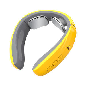 Masseur de cou G.Duckkids jaune 146g rechargeable, mini, portable, soutien du cou, utilisation à domicile - Product Image 3