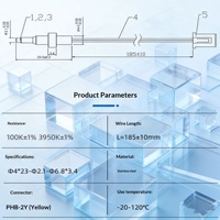 Sonde de température NTC 100K 3950 avec support de montage en acier inoxydable 304 pour distributeur d'eau