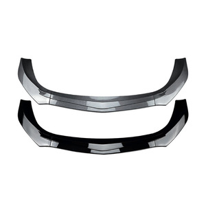 Kit de carrocería con divisor delantero AMG para Mercedes-Benz Clase A W177 A180 A200 A35 2018-2022, textura de fibra de carbono en negro piano - Product Image 2