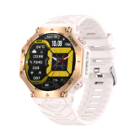 Jam Tangan Pintar Olahraga Luar Ruangan GPS Layar TFT OEM, Jam Tangan Pintar Kebugaran, Jam Tangan Pintar Kesehatan dengan Fitur Panggilan untuk Pria