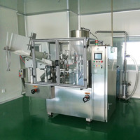 Machine automatique de remplissage et de scellage de tubes cosmétiques pour crème, gel, pâte