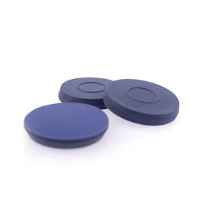 Chromatographie en phase gazeuse de laboratoire Verre à <span class=keywords><strong>sertir</strong></span> <span class=keywords><strong>Bouchon</strong></span> en aluminium 20ml Sertissage Headspace Flacon 20mm Butyl Septa pour flacons - Product Image 3