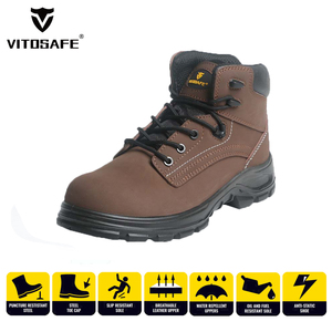 VITOSAFE-calzado de Seguridad antideslizante para hombre, calzado de trabajo personalizado - Product Image 2