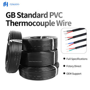 Câble de compensation KC à isolation PVC standard GB, fil de thermocouple toronné <span class=keywords><strong>KX</strong></span>/EX/JX/SC, fil de température de type K - Product Image 2