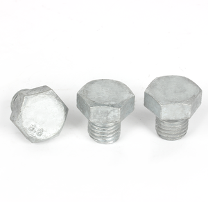 Boulon et écrou en acier au carbone, grade 8.8, galvanisé à chaud, boulon hexagonal à filetage complet GB <span class=keywords><strong>5783</strong></span> - Product Image 5