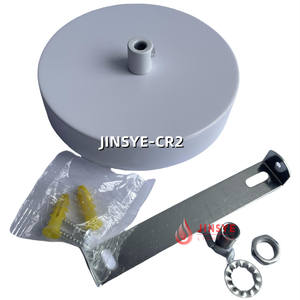 ชุดหลังคาเพดานสีขาวทันสมัยขนาด100มม. 120มม. 5 "สำหรับส่วนโคมไฟ - Product Image 6