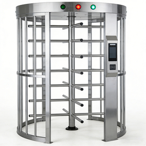Gerbang Turnstile Tinggi Penuh dengan Dukungan Anti-Tabrakan, Berbagai Metode Identifikasi: Pengenalan Wajah / Kartu RFID / Kode QR - Product Image 3