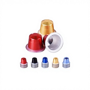 Cápsulas de Café Vacías de Alta Calidad y Buen Precio, Colores Personalizables, Populares, de Aluminio, 0.11MM, 15ML, Según la Solicitud del Cliente - Product Image 3