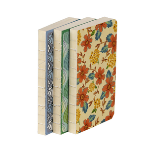 Quaderno con <span class=keywords><strong>rilegatura</strong></span> Smythe <span class=keywords><strong>a</strong></span> <span class=keywords><strong>vista</strong></span> personalizzata, copertina piatta, con carta Woodfree da 80 g/m² per ufficio, scuola, regalo - Product Image 3