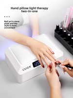 LUGX 72W Lampe de Photothérapie Professionnelle Haut de Gamme UV+LED Haute Puissance Séchage Rapide Double Main à Brancher pour Salon Vente en Gros