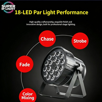 Projecteur LED Par Wash RGBW 8x10W 4/8 canaux avec détection sonore pour DJ, discothèque, bar, spectacle